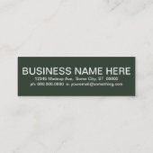 LOCKSMITH顧客評価モダン書（正方形） ロイヤリティカード (裏面)