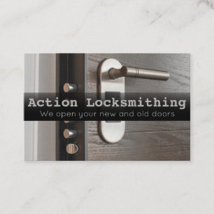 Locksmith Lock and Safe名刺 名刺