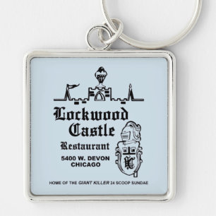 Lockwoodの城のレストラン、シカゴ、IL キーホルダー