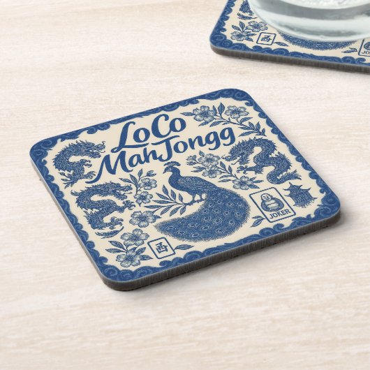 LoCo Mahjong Set of Coasters コースター (左側)