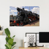 Locomotive, German trophy Kriegs-locomotive TE-... ポスター (ホームオフィス)