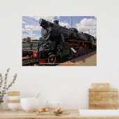 Locomotive, German trophy Kriegs-locomotive TE-... ポスター (キッチン)
