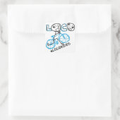 LOCORidesステッカー スクエアシール (バッグ)