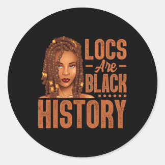 Locsは黒い歴史アフリカ系アメリカ人ブラックホイスト ラウンドシール