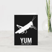 Locust John The Baptist Funny Christian New Testam カード (正面)