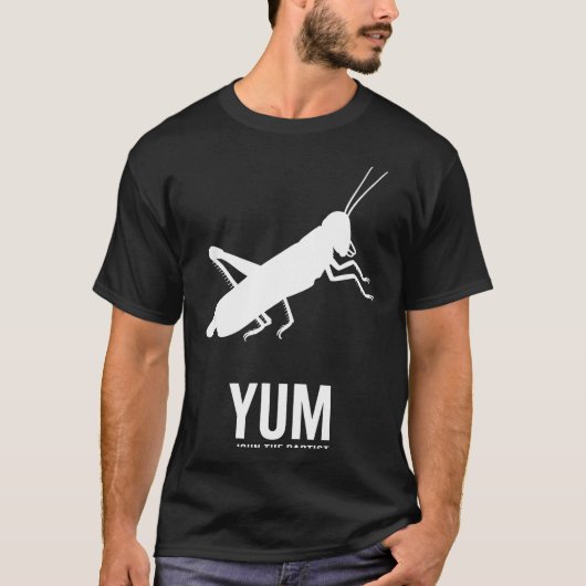 Locust John The Baptist Funny Christian New Testam Tシャツ (正面)