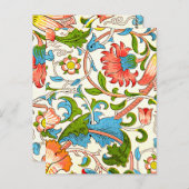 Lodden、カラフルヴィンテージパターン ポストカード (正面/裏面)