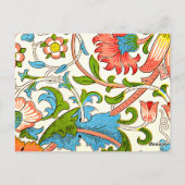 Lodden、カラフルヴィンテージパターン ポストカード (裏面)