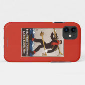 Lodenのスキーはスキー広告ポスターに着せます Case-Mate iPhoneケース (裏面(横))