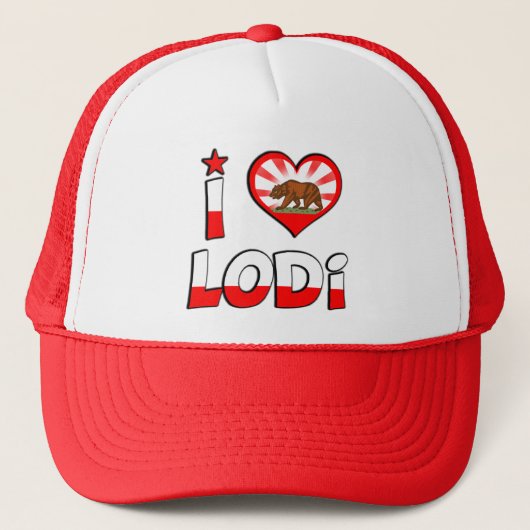 Lodi、カリフォルニア キャップ (正面)