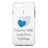 Loeys-DietzのiPhone 7Plusの堅い場合 Case-Mate iPhoneケース (裏面)