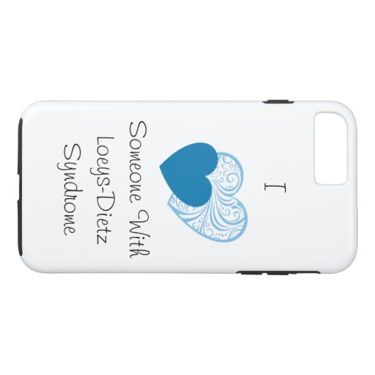 Loeys-DietzのiPhone 7Plusの堅い場合 Case-Mate iPhoneケース (裏面(横))