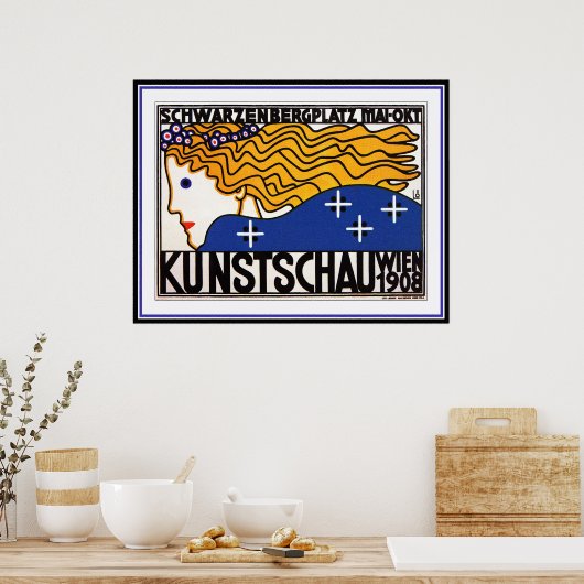 Loffler: Kunstschau Wien - Austrian Secession ポスター (キッチン)