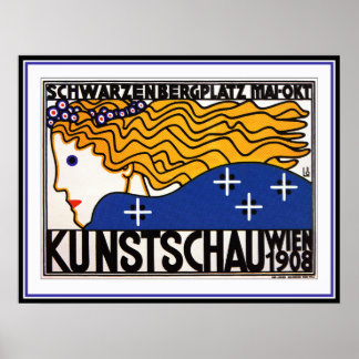 Loffler: Kunstschau Wien - Austrian Secession ポスター