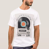 LoFiを上げる Tシャツ (正面)