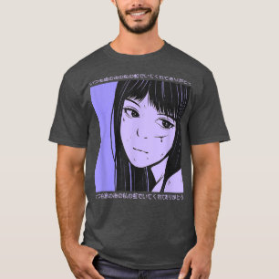LoFiガール日本のアニメキャラクター- Japan Aesthet Tシャツ
