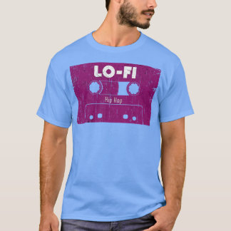 LoFiヒップホップヴィンテージテープ Tシャツ