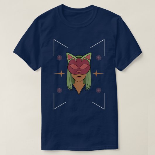 LoFi 日本の Fo Girl Anime Japan Aesth Tシャツ (デザイン正面)