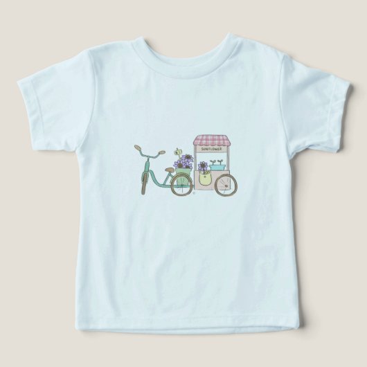 Lofi Morning Vibes Sunflower Retro Art (デザイン正面)