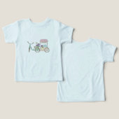 Lofi Morning Vibes Sunflower Retro Art (デザイン正面&裏面)