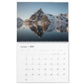 Lofoten 2027 カレンダー (1月 2027)