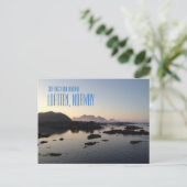 Lofoten Islands，ノルウェーの写真カードからの挨拶 ポストカード (スタンド正面)