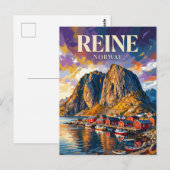 Lofoten Islands Norway ポストカード (正面/裏面)