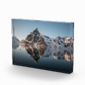 Lofoten Mountain Landscape写真 フォトブロック (右)