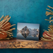 Lofoten Mountain Landscape写真 フォトプラーク (側面)