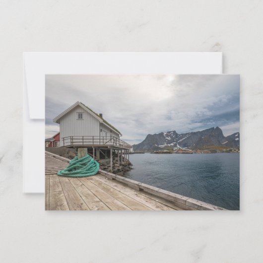 Lofoten Norwayフォトカード (正面)