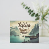 Lofoten Retro Vibes ポストカード (スタンド正面)