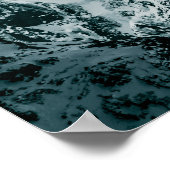 Lofoten Winter Mountainの自然写真 ポスター (角)