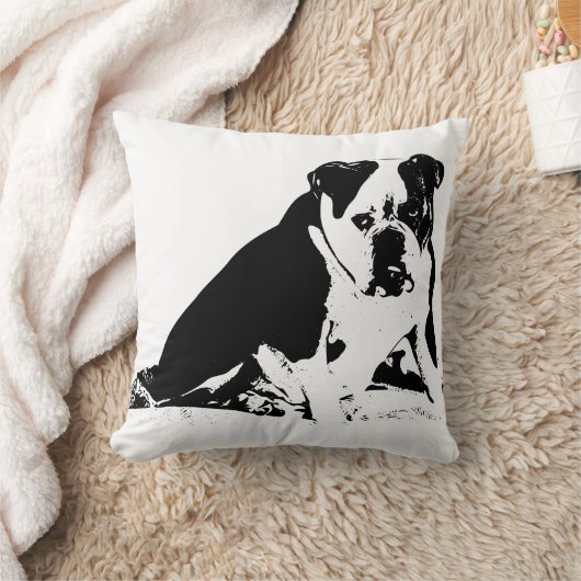 Loft Mood Bulldog クッション (ブランケット)