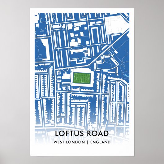 Loftus Road Poster - Home of Queens Park Rangers ポスター (正面)