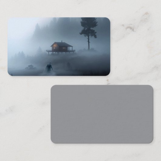 Log Cabin by the Haunted Lake 名刺 (正面/裏面)