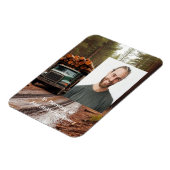 Log Haul Driver  Memorial Keepsake  マグネット (左側)