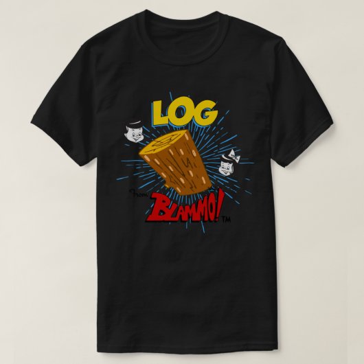 Log Inspired by Ren And Stimpy Classic T-Shirt Tシャツ (デザイン正面)