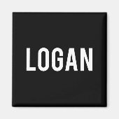 Logan - Cool New Funny Name Fan Gift Tee  マグネット (正面)