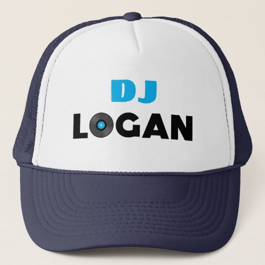 Logan DJ Trucker Hat キャップ (正面)