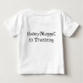 Loganeseの幼児幼児のワイシャツ ベビーTシャツ (裏面)