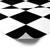 Logarithmic Checkered Spiral Var. 2 ポスター (角)