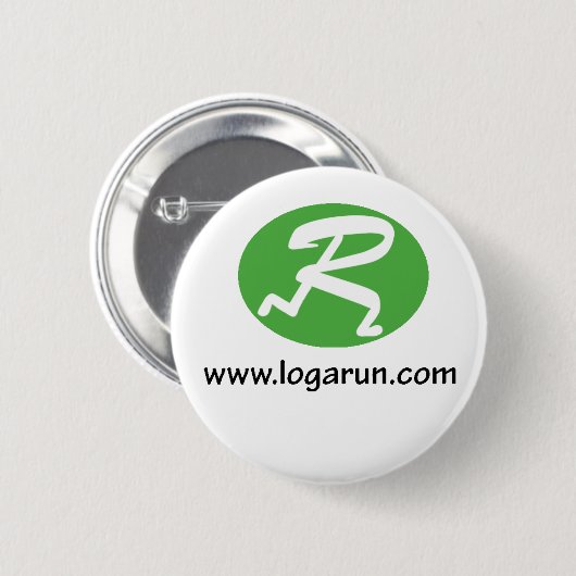 Logarun.com Pin 缶バッジ (正面&裏面)