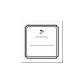 LOGBIRD — Arrival Record Stamp ラバースタンプ (インプリント)