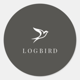 LOGBIRD — Sticker ラウンドシール