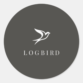 LOGBIRD — Sticker ラウンドシール
