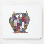 LogCabinのフクロウ マウスパッド (正面)