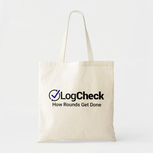 LogCheckのトート トートバッグ (正面)