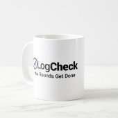 LogCheckのマグ コーヒーマグカップ (正面左)