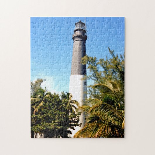 Loggerhead鍵ライトハウスドライトルトゥガスフロリダ ジグソーパズル (縦)