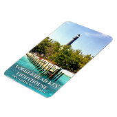 Loggerhead鍵ライトハウスドライトルトゥガスフロリダ マグネット (左側)